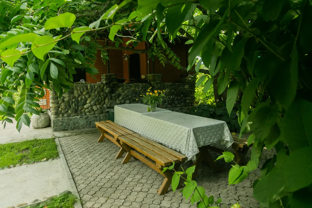 Дом Орешек на берегу Катуни