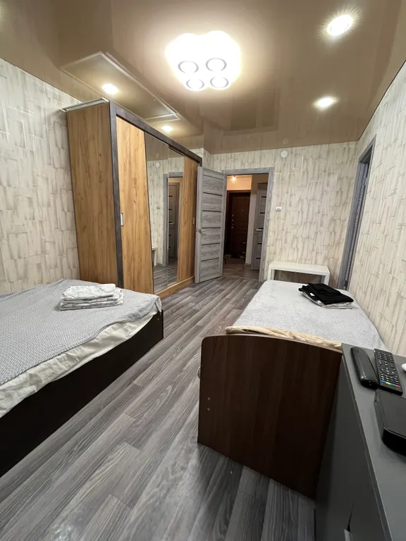 Уютная двухкомнатная квартира на пять спальных мест