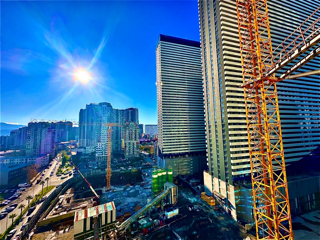 Orbi city D2 вид на  горы и море