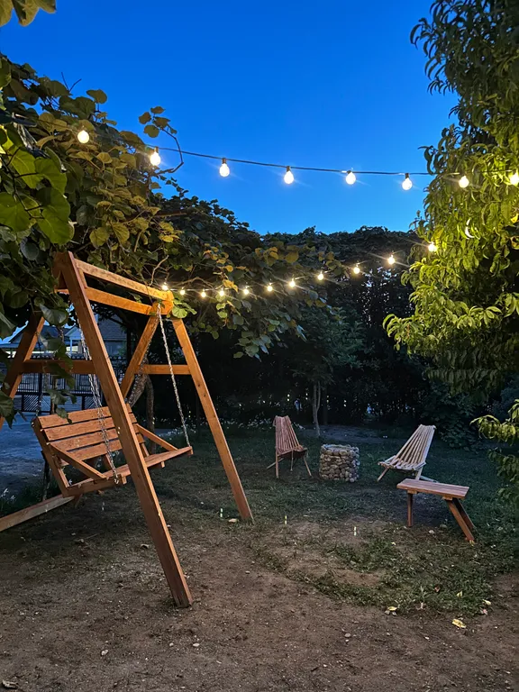 Уютный домик Альфа со своей зоной отдыха