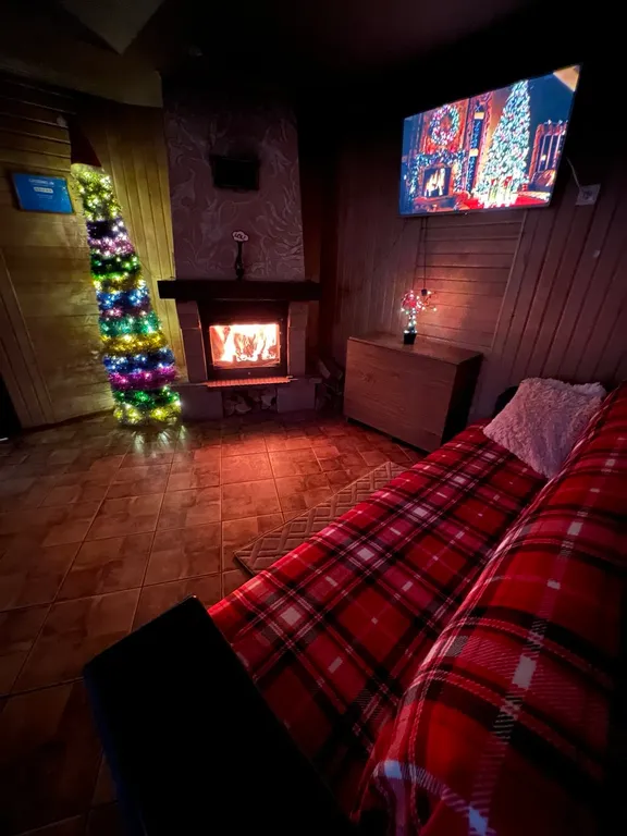 Коттедж Уютный домик с баней, камином и террасой возле пруда — аренда посуточно в Гродно