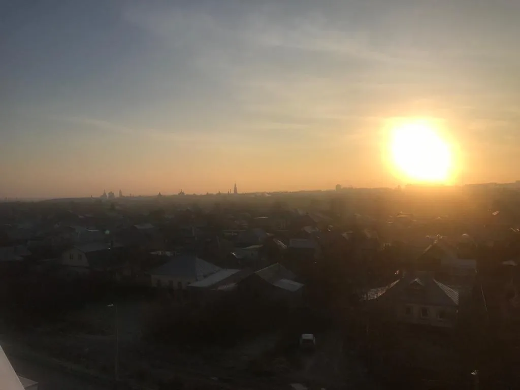 Панорамный 2-комнатный номер, город как на ладони