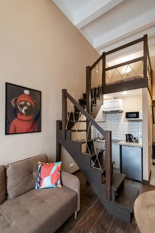 Квартира Квартира Двухуровневая студия в ЖК Apartville у метро Селигерская — Москва