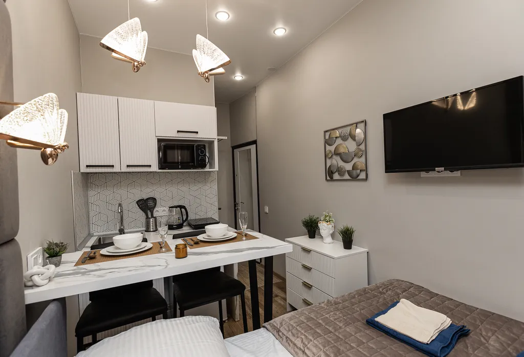 Стильная дизайнерская квартира