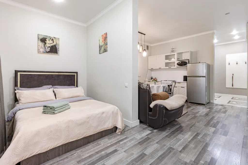 Светлая и уютная квартира в ЖК