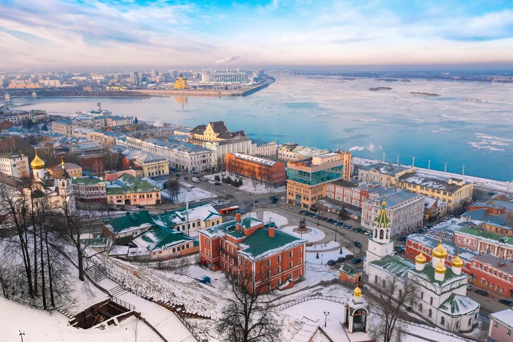 Видовая студия квартира в центре Нижнего Новгорода