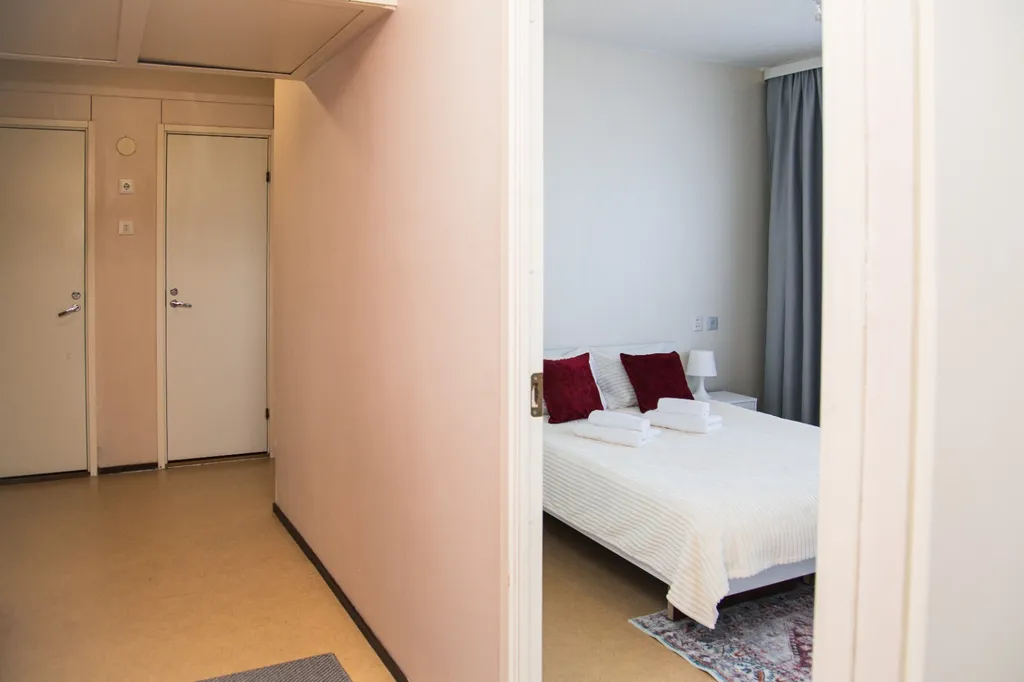 Просторные апартаменты с видом на лес и озеро