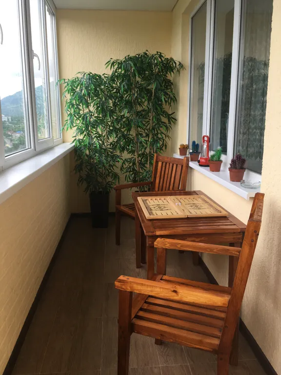 Квартира с видом на горы