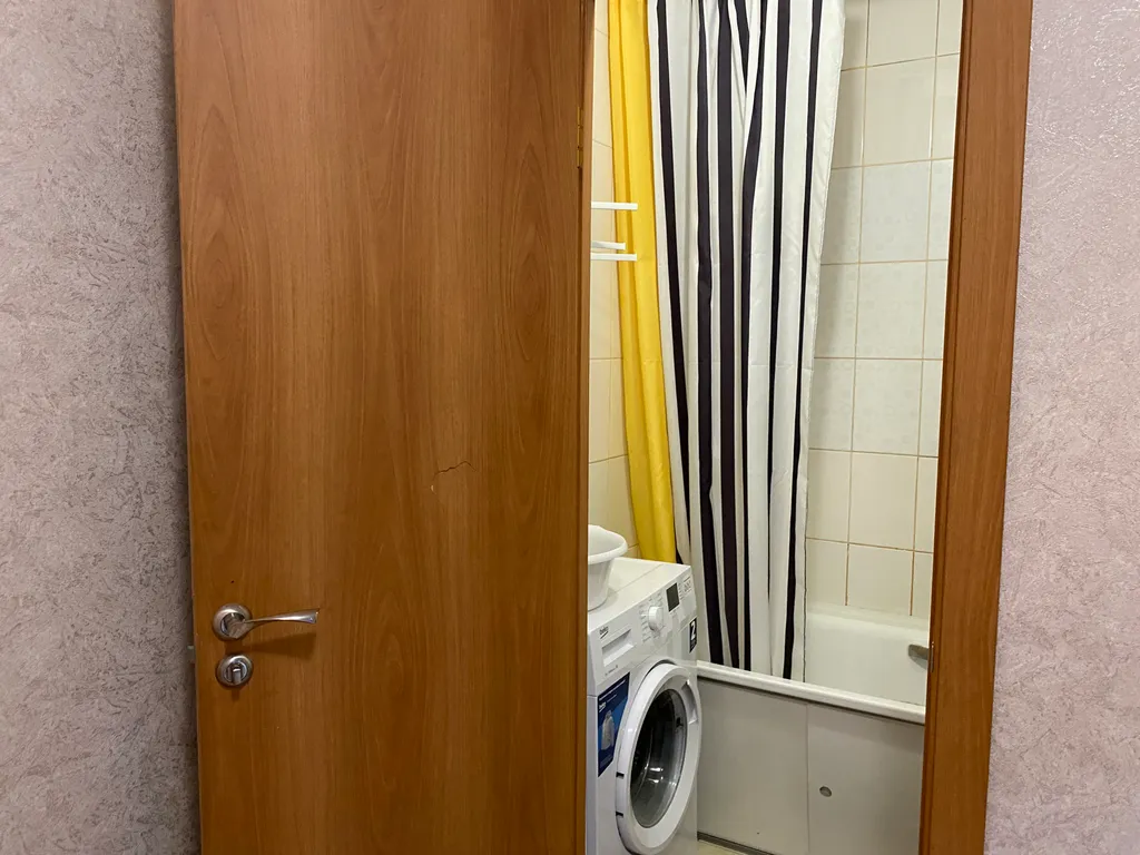 Однокомнатная квартира с баром-кухней