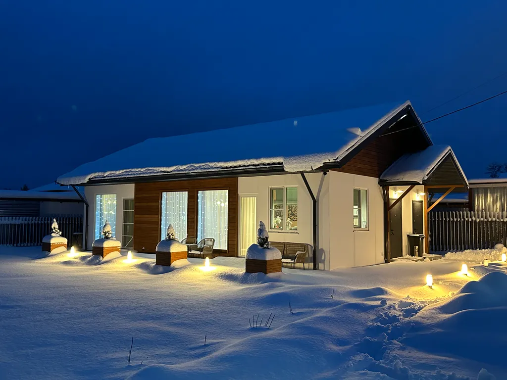 Коттедж Дизайнерский загородный дом на Финском заливе с баней и купелью — аренда посуточно в Зеленогорск