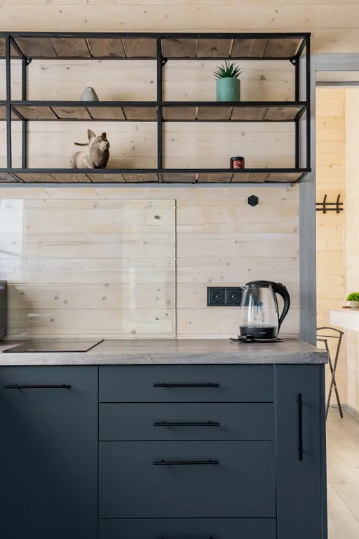 2-комнатный котедж на границе с лесом, 57м²