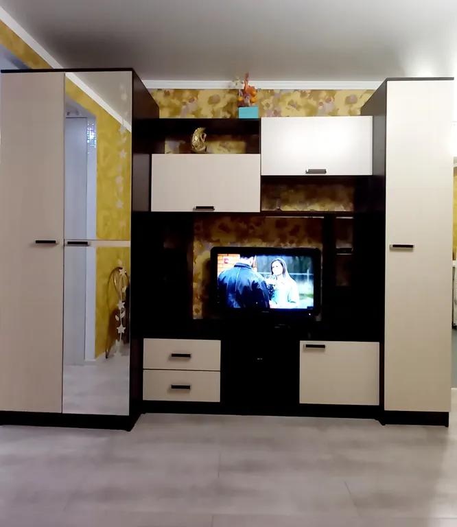 Уютная квартира в центре города с видом на гору Змейка