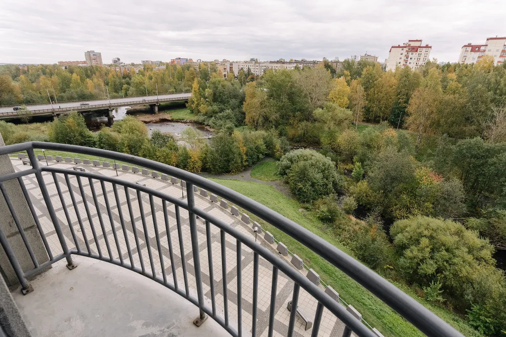 Просторные апартаменты с видом на речку