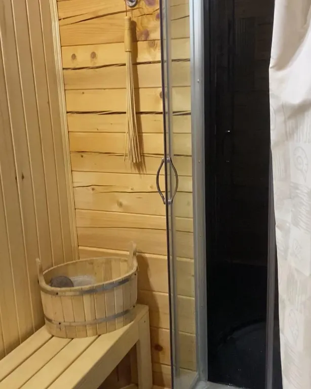 Дом-баня с видом на Волгу