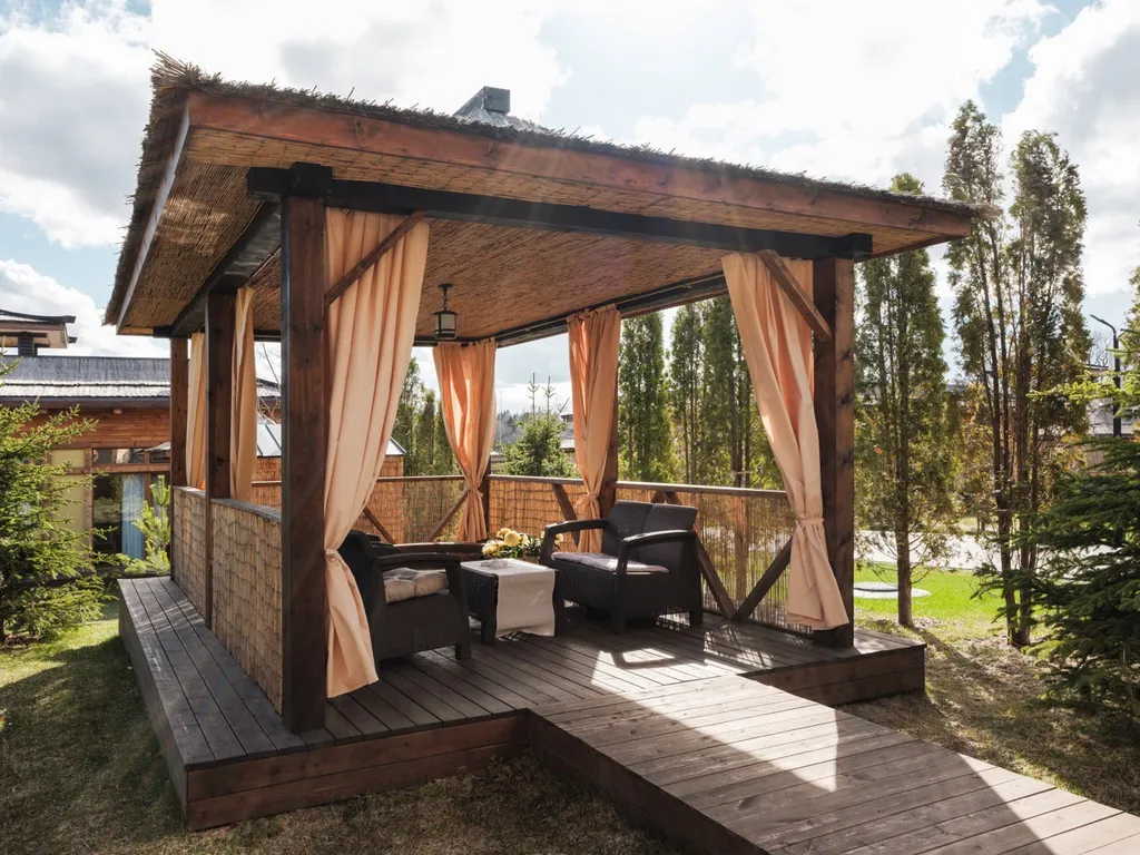 Дом в японском стиле с сауной