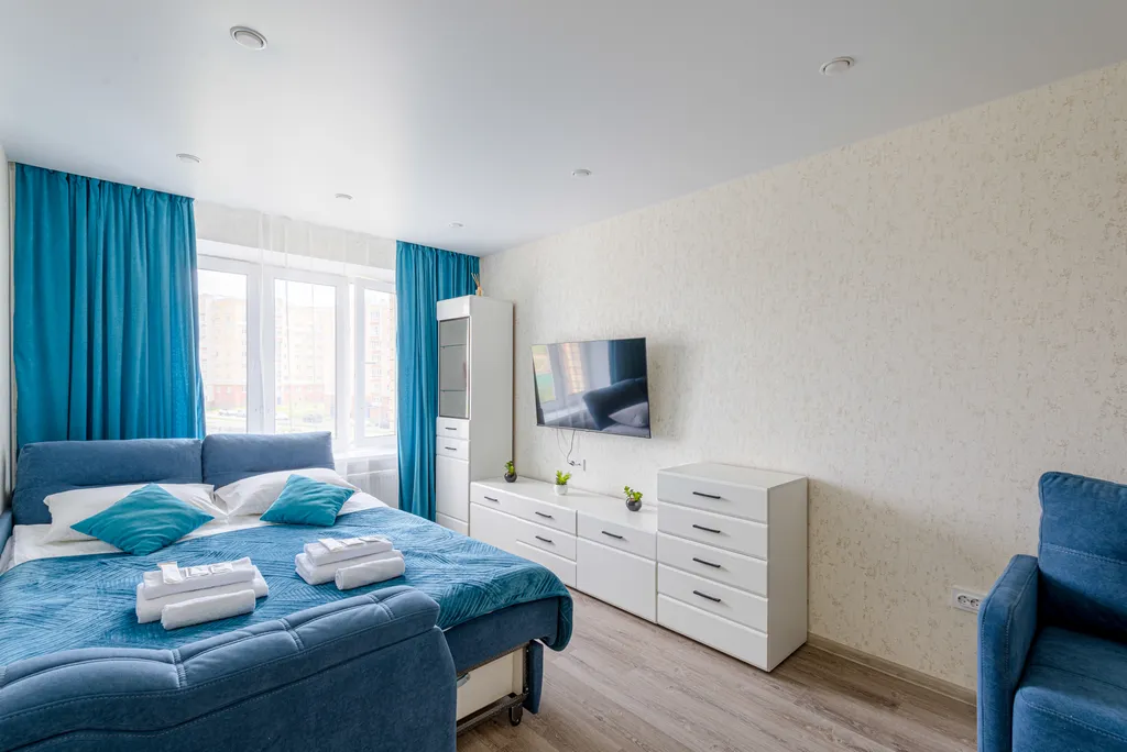 3 раздельных спальных места в микрорайоне Новый Город с кондиционером