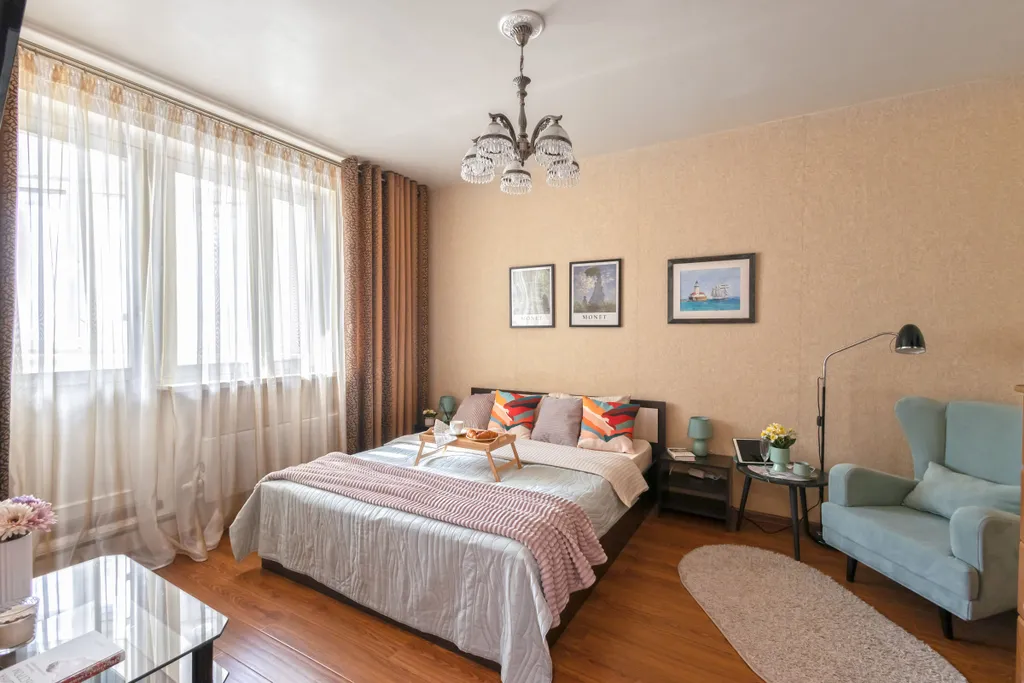 Квартира Уютная квартира в 5 минутах от метро Скобелевская — Москва