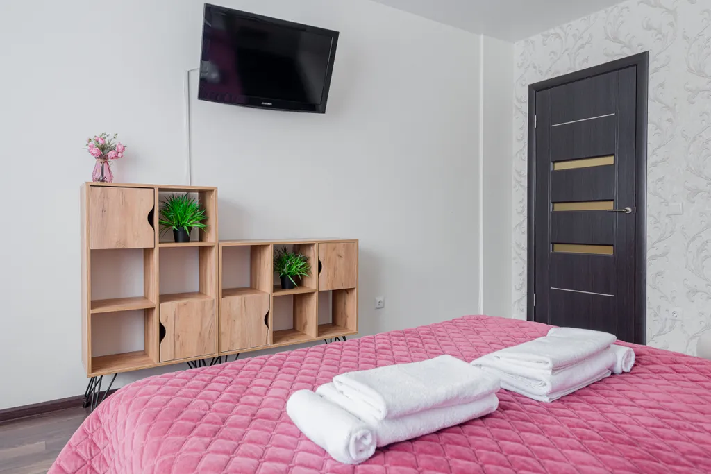 Апартамент в центре города, гостиничный сервис, бесконтактно