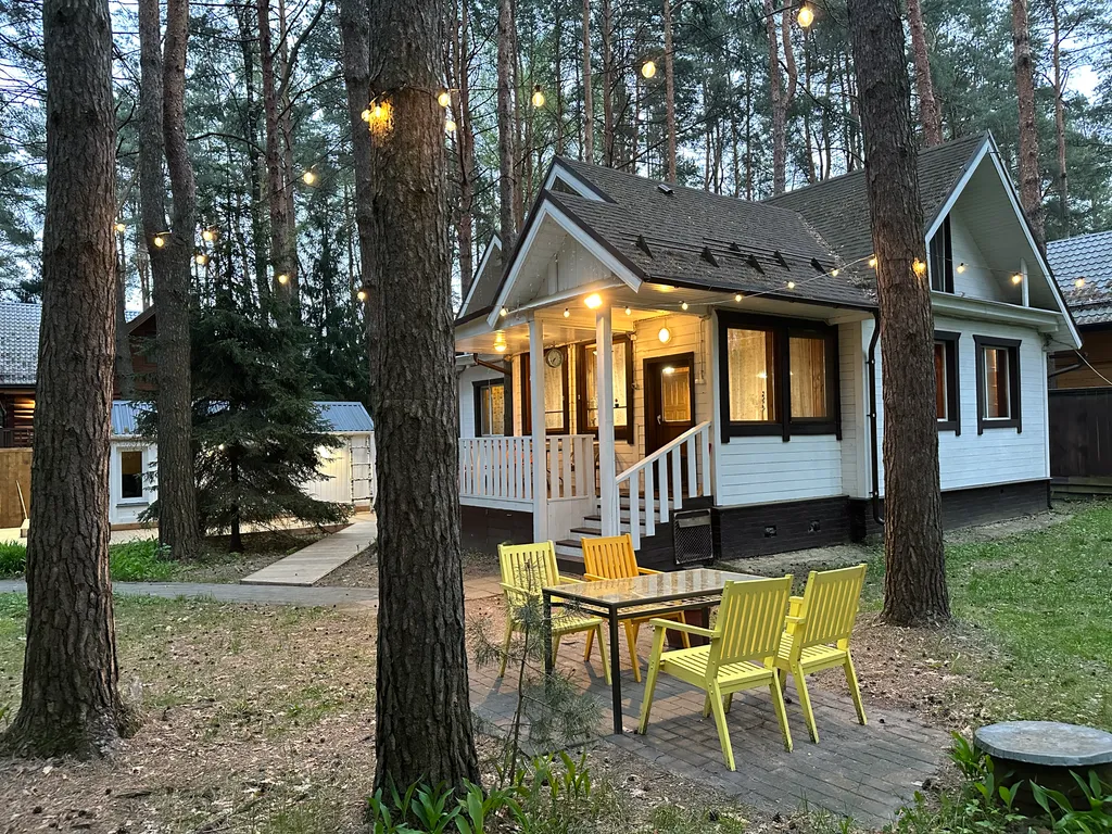 Загородный дом в соснах недалеко от Москвы