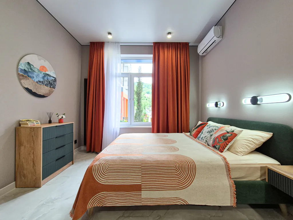 Летняя студия с дизайнерским ремонтом