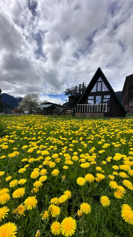 Коттедж 2-комнатный Дом — Архыз