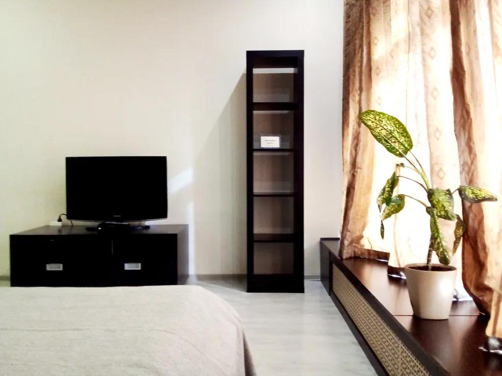 Солнечные апартаменты с панорамным окном и видом на Красную площадь