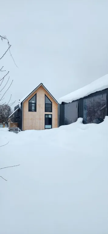 Дом с сауной, купелью и террасой