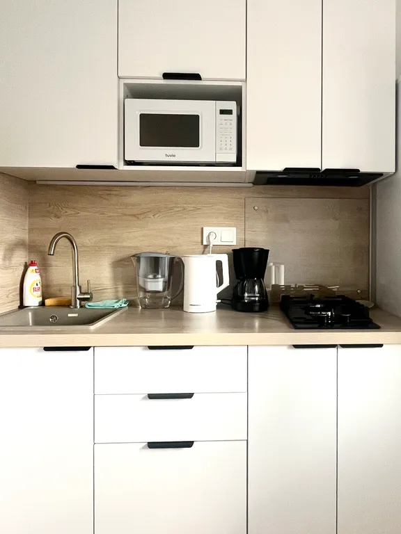 Уютная новая квартира в хорошем районе