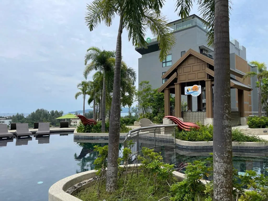 Апартаменты с видом на море в Panora Mida