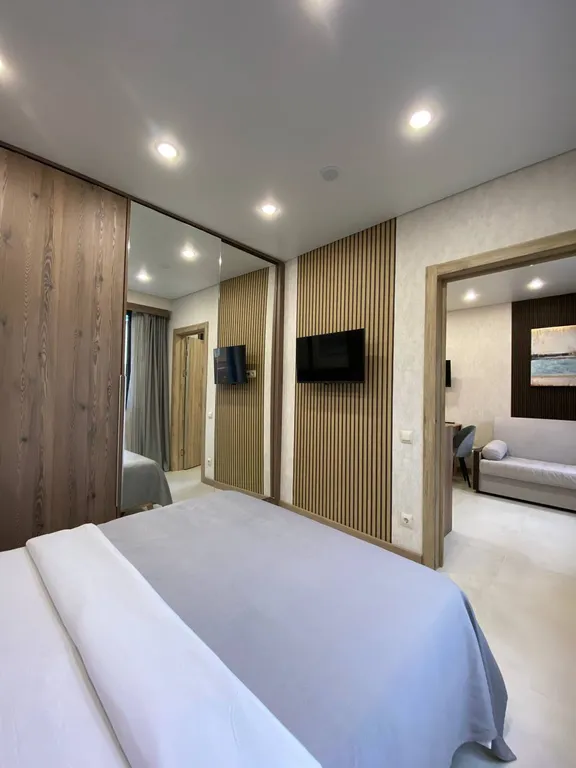 Апартаменты с собственной парковкой вблизи подъемника Горная Карусель