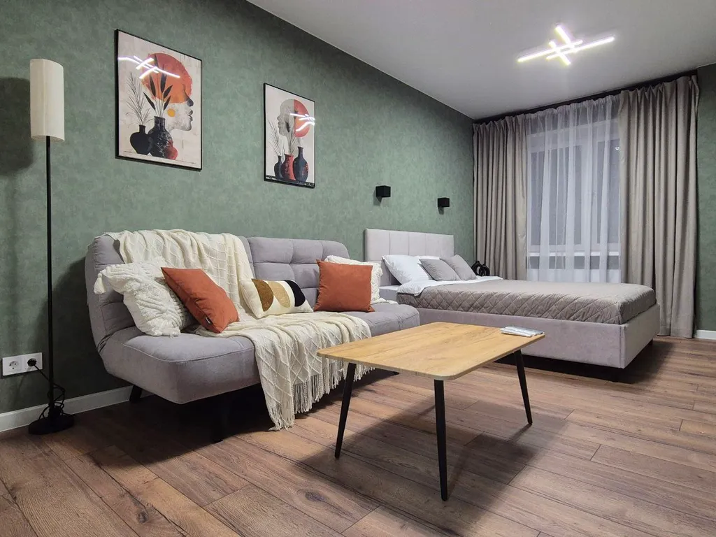 Просторная однокомнатная квартира в тихом районе города — аренда посуточно в Старая Купавна