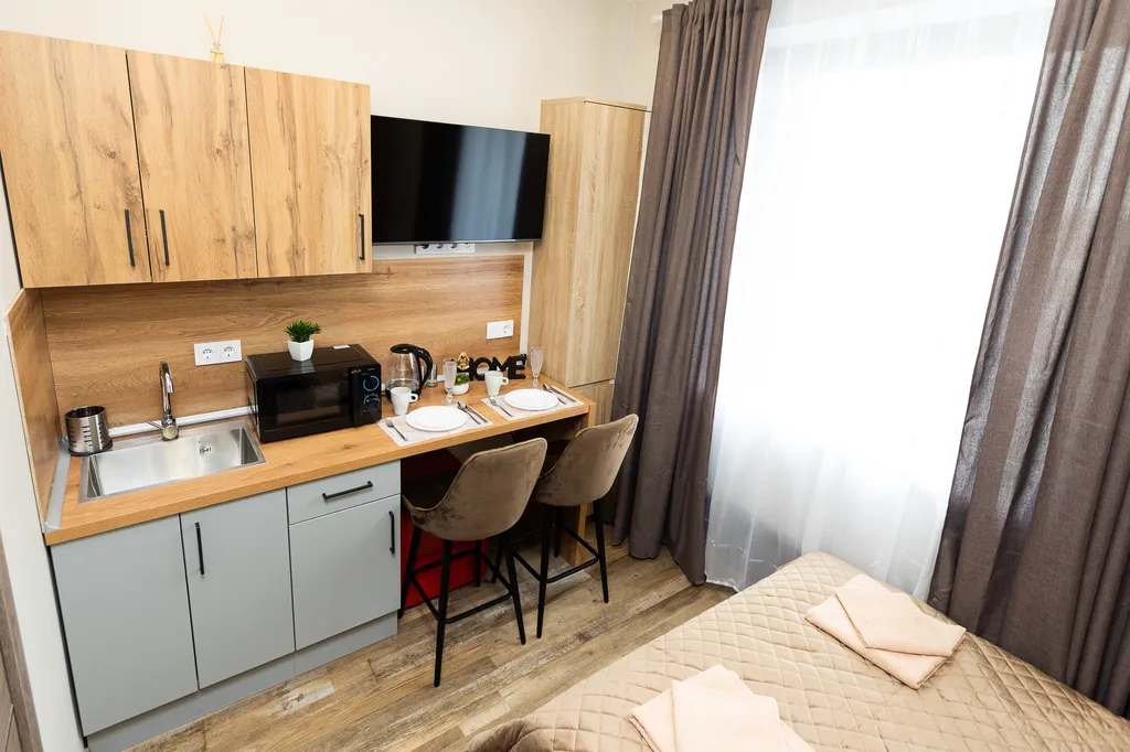 Стильная дизайнерская квартира