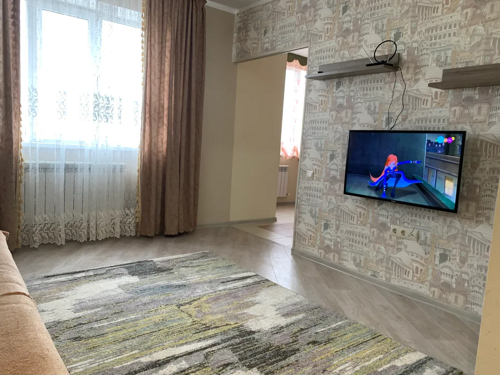 Однокомнатная квартира с видом на Волгу