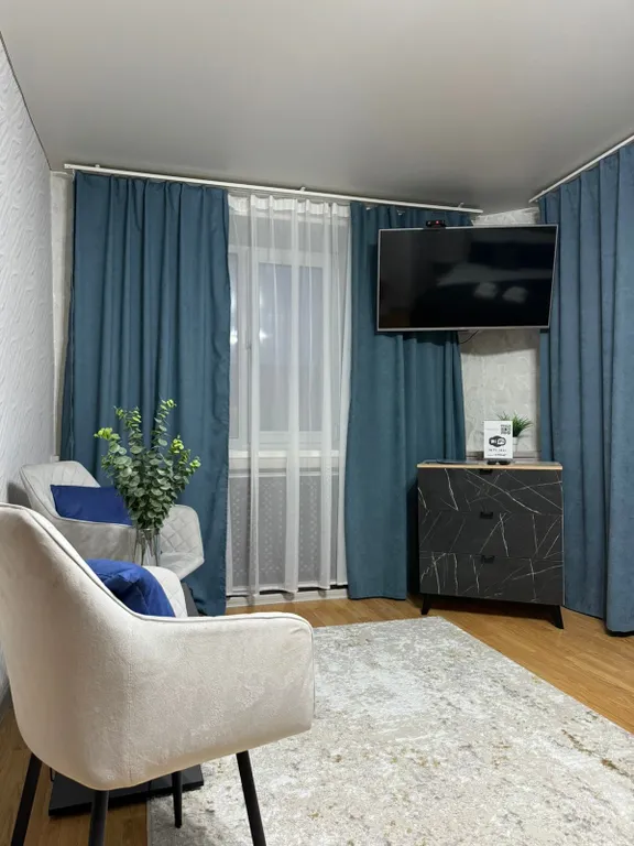 Апартамент на 4 этаже с балконом, вид на вулканы