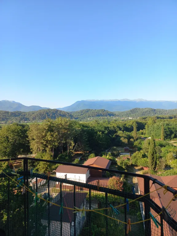 Уютная квартира с видом на горы