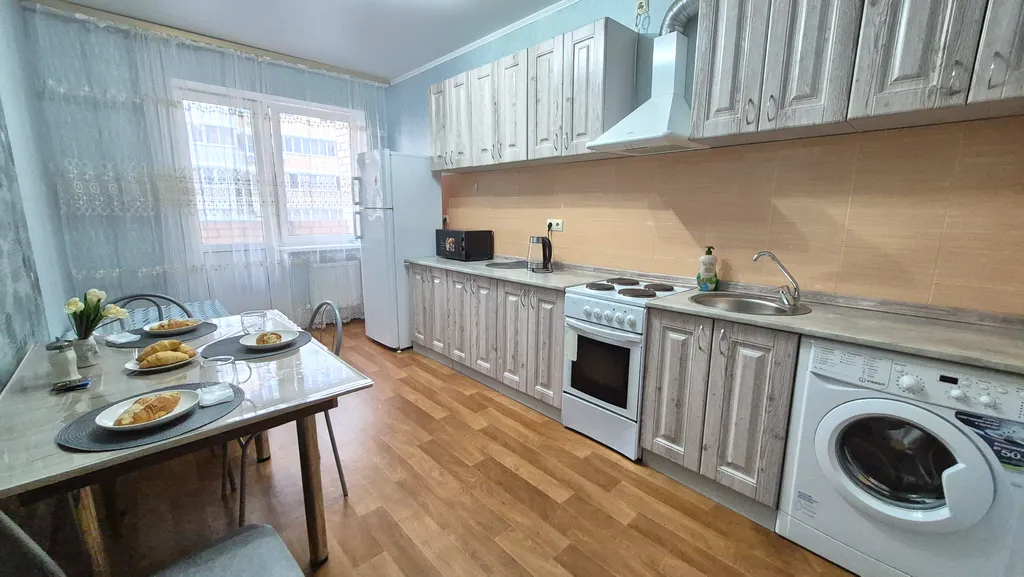 Квартира Просторная квартира с 3 раздельными спальными местами парк Галицкого — Краснодар