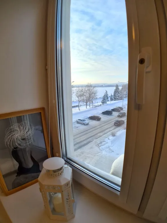 Квартира с видом на озеро