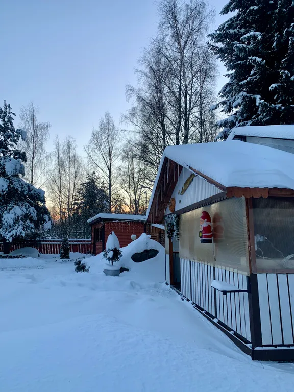 Дом с горячей купелью рядом с Выборгом