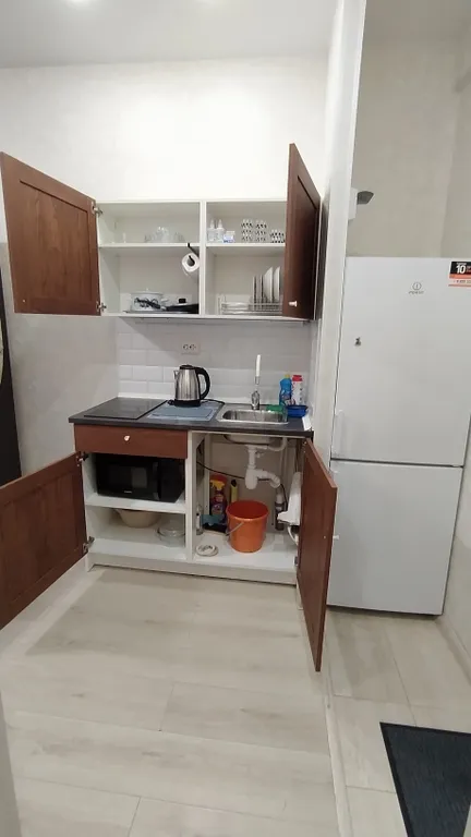 Уютная студия с видом на парк