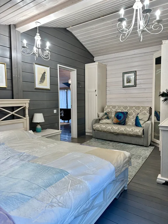 Райское гнёздышко с камином