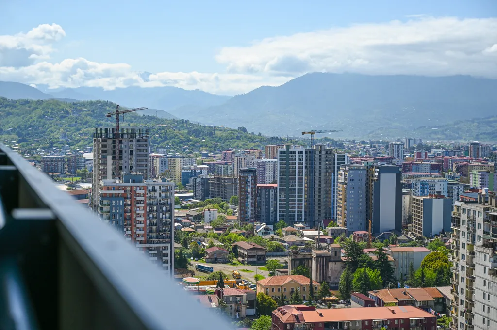 Квартира Квартира Студия 27 этаж | Первая линия | Панорамный вид на море и горы — Батуми