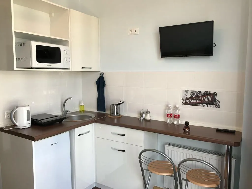 Квартира Квартира Маленькая студия с большим панорамным окном — Краснодар