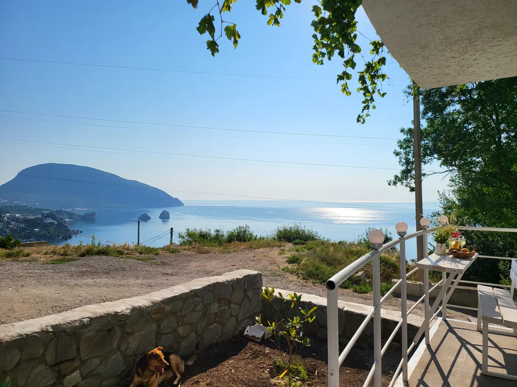 До 6 человек, восхитительный вид на море, мангал, парковка, в тихом месте