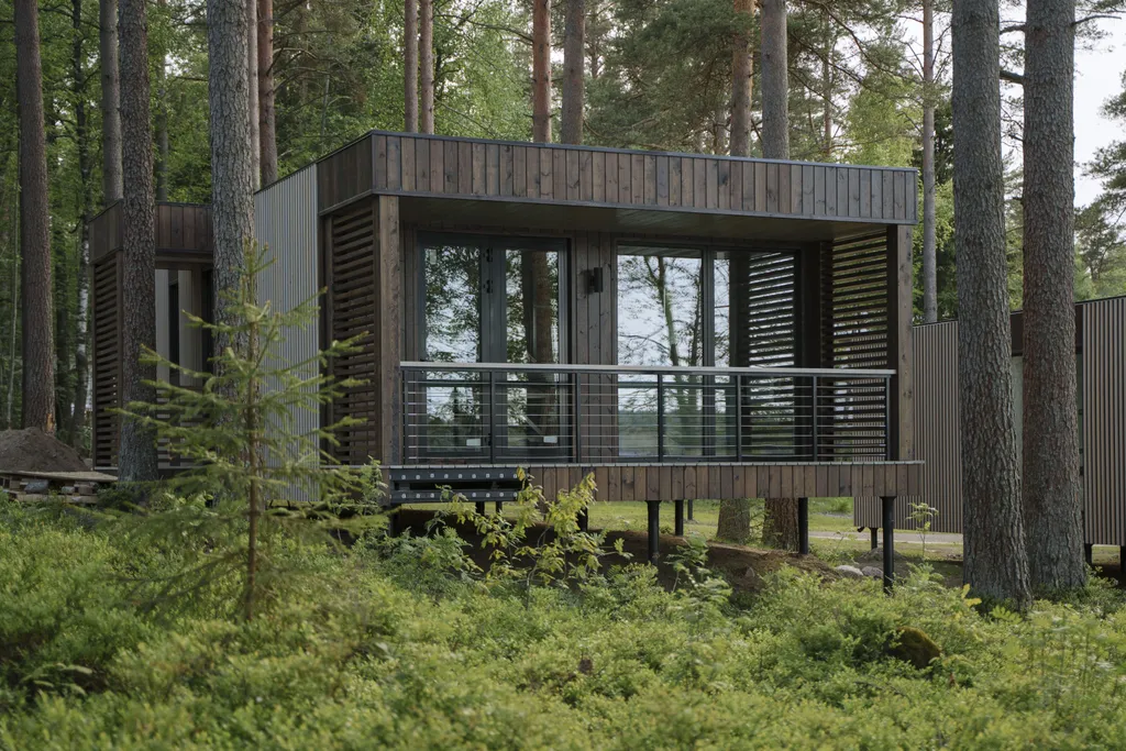 Коттедж Дом с 2 спальнями на 1 линии с видом на озеро — Ермилово