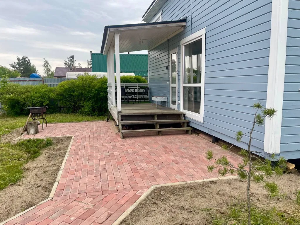 Норвежский домик с отдельной баней на дровах