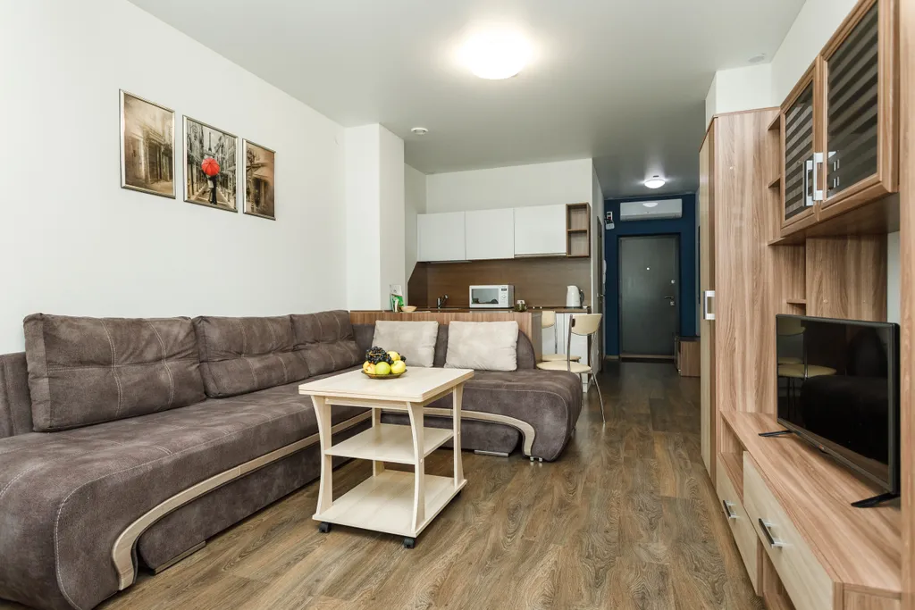 Апартаменты в центре с прекрасным видом на храм Большой Златоуст