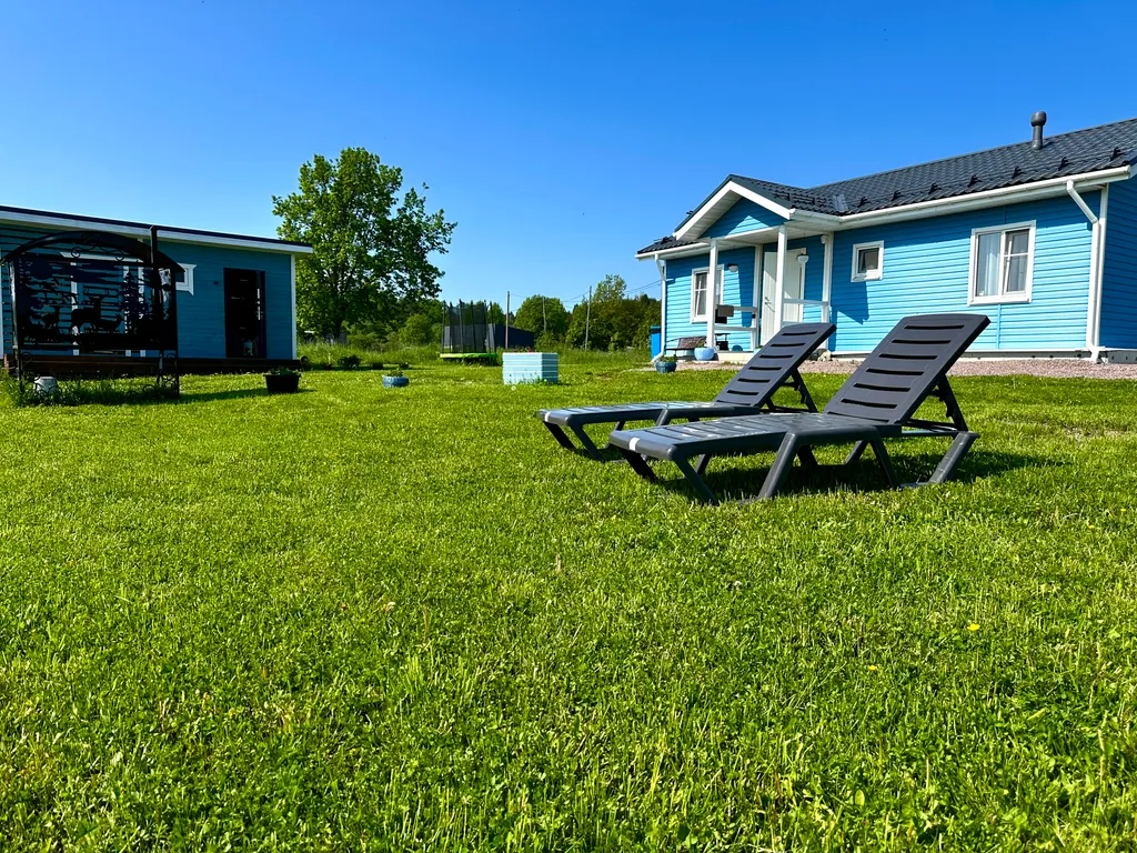 Дом с баней и банным чаном