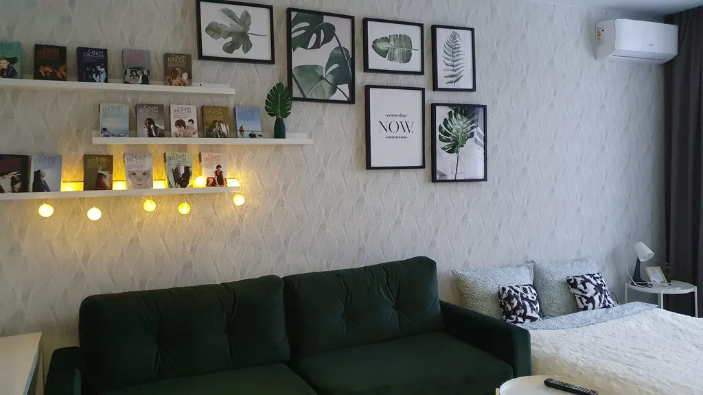 Стильная просторная уютная квартира с кондиционером и парковкой