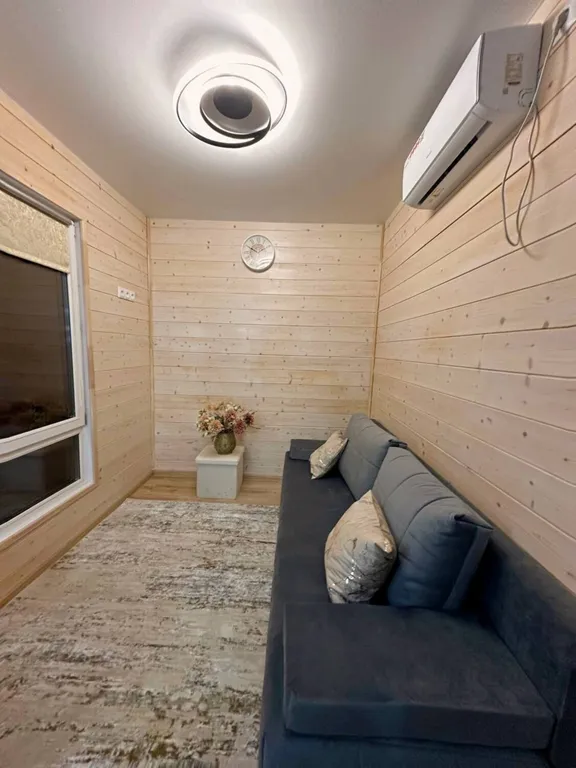 Коттедж Уютный экодом в лесу на берегу озера с рыбалкой — Кушелово