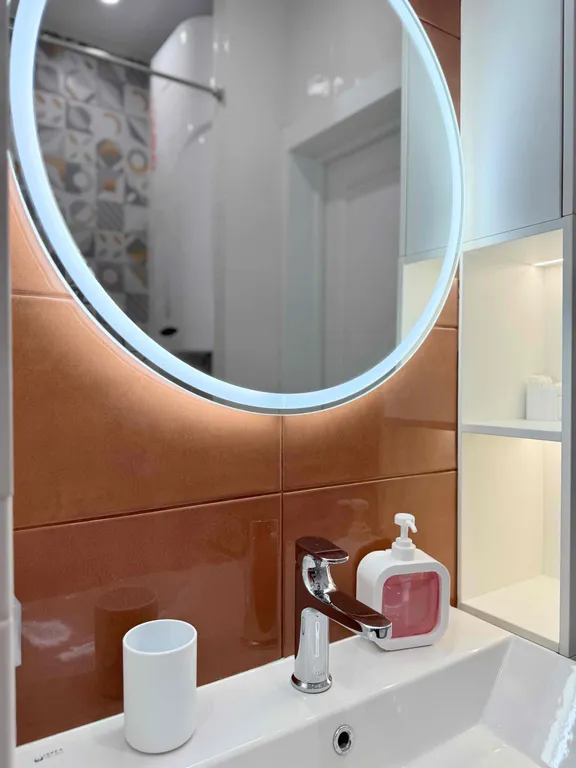 2х-комнатная cтудия по дизайн-проекту в новом ЖК комфорт-класса